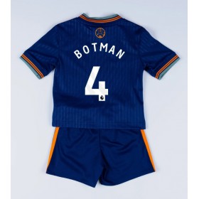 Newcastle United Sven Botman #4 Tredje Kläder Barn 2025-26 Kortärmad (+ Korta byxor)